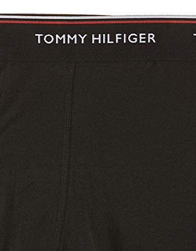 Tommy Hilfiger 3p Trunk Tanga, Negro (Black/Grey Heather/White 004), Large (Pack de 3) para Hombre