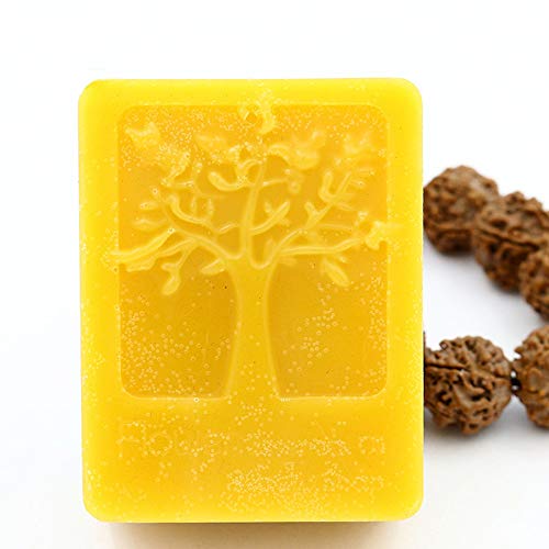 TooGet Cera de Abejas Amarilla Pura Bloque de Cera de Abejas - 100% Natural, Grado Cosmético, Calidad Superior - 400g