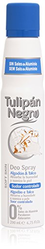 Tulipán Negro - Deo spray - con perfume de Algodón & Talco - 200 ml