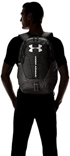 Under Armour Ua Hustle 3.0, Mochila Unisex, Negro (Black/Black/Silver 001), Talla Única