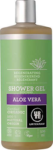 Urtekram Gel de Ducha de Aloe Vera BIO, regenerador, 500 ml