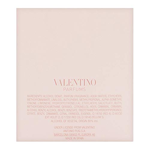 VALENTINO DONNA 50 ml - Eau de parfum (Mujeres, Bergamota, Bergamota, Lirio, Rosa, Iris,Rose, Cuero, Patchouli, Vainilla)