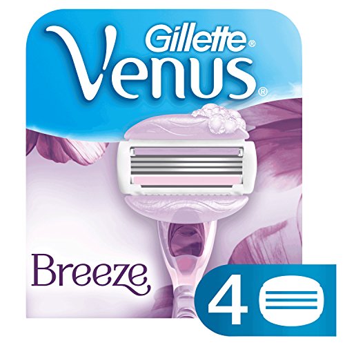 VENUS Gillette Breeze Razor Blades 60 g, Pack de 4 Lames (81640883)