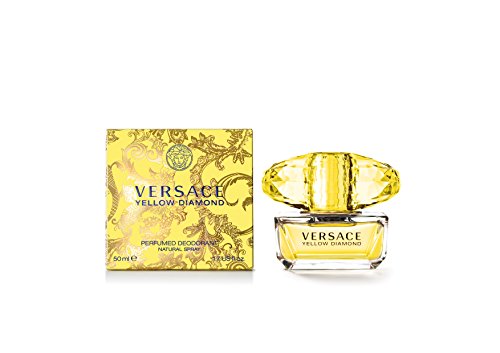 Versace Yellow Diamond, Desodorante Perfumado, Spray Natural, Mujer, 50 ml