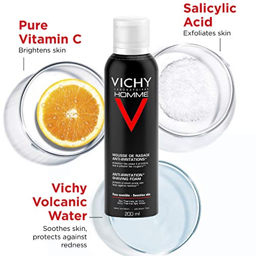 Vichy 927-18901 - Homme espuma de afeitar, 200 gr