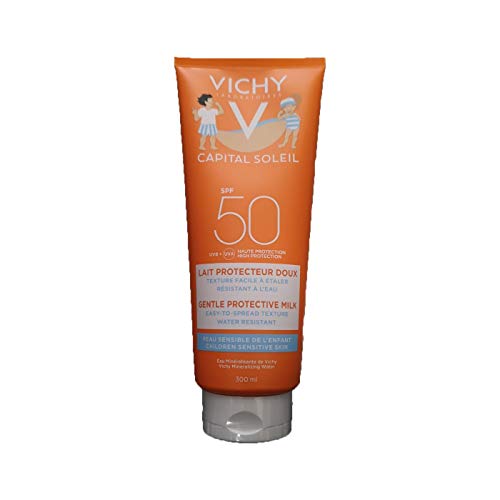 Vichy Idéal Soleil - Leche delicada para niños con FPS 50+