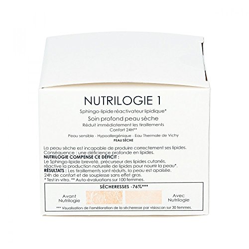 Vichy Nutrilogie 1 Soin Profund Peau Sèche 50 Ml 1 Unidad 50 g