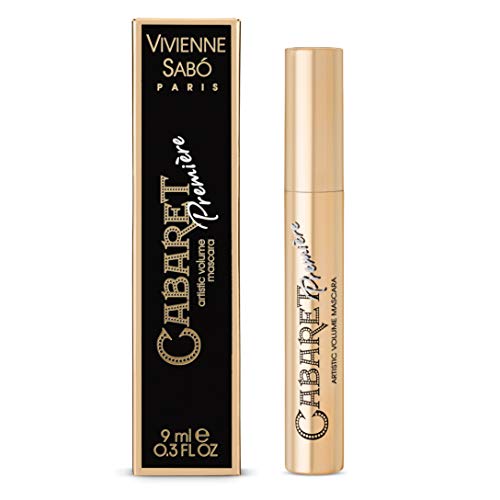 Vivienne Sabó Cabaret Première - Máscara de volumen, sin grumos, sin crueldad, 9 ml, color negro