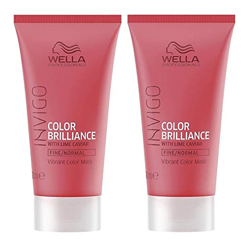 Wella INVIGO Color Brilliance Mask Fine mascarilla para el pelo Unisex 30 ml - Mascarillas para el cabello (Unisex, 30 ml, 1 pieza(s))