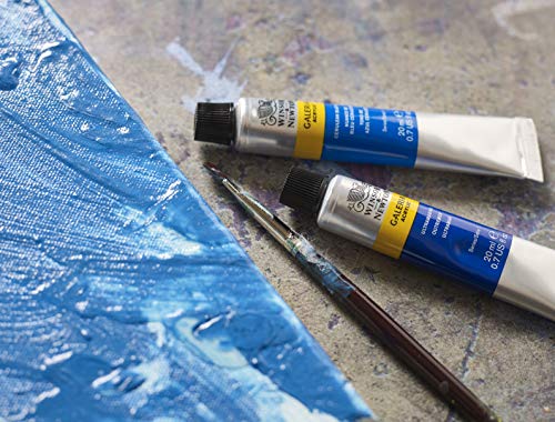 Winsor & Newton Acrílico Galería - Pintura acrílica 500 ml, Azul ultramar