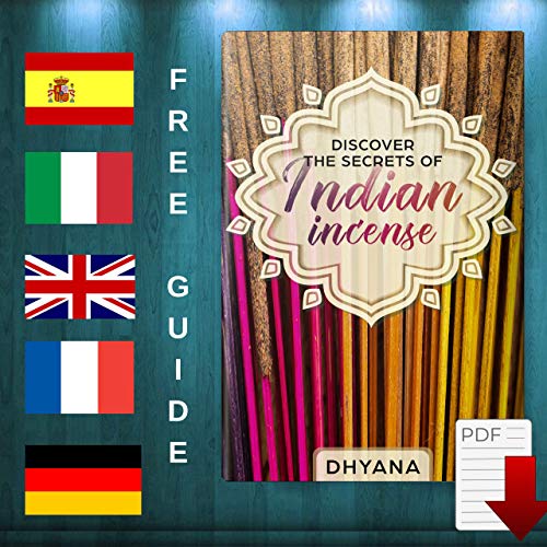 100 varitas de incienso indias hechas a mano con una mezcla aleatoria de 11 esencias diferentes: nag champa, sándalo, ámbar, loto, canela, jazmín, henna, cedro, pachulí, fantasía y opio; ¡hasta 8 esencias en tu pedido!