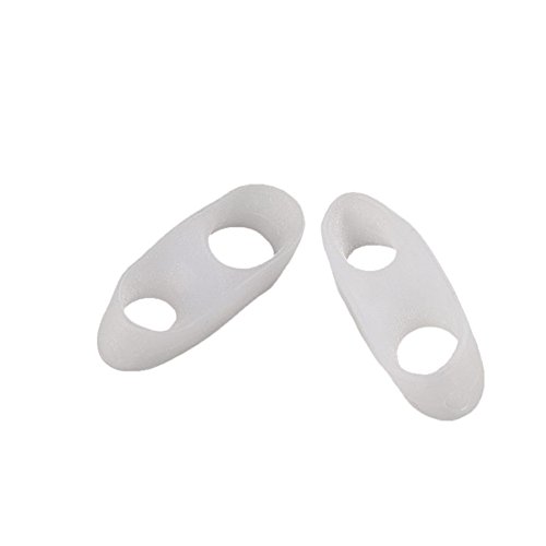 4 x Premium separador pequeñas ZEH Hallux Valgus corrector para tratar Soporte Dolor suave y cómodo de silicona Soft Gel