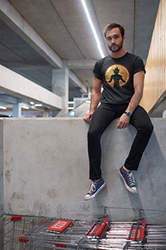 4523-Camiseta Premium,Super Saiyan Hero (ddjvigo)-S