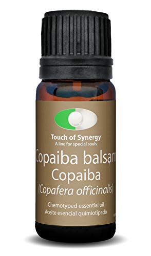 Aceite esencial de Copaiba (Copaifera officinalis) 100% Puro, orgánico y quimiotipado (10mL)