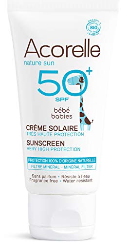 Acorelle - Crema Solar Bebe SPF50 Bio, 50ML