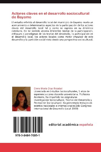 Actores Claves En El Desarrollo Sociocultural de Bayamo