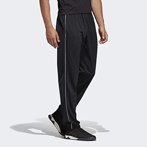 adidas CORE18 PES PNT Pantalones de Deporte, Hombre, Negro/Blanco, L