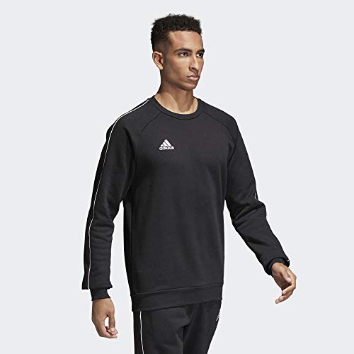 adidas CORE18 SW Top Sudadera, Hombre, Negro (Negro/Blanco), S