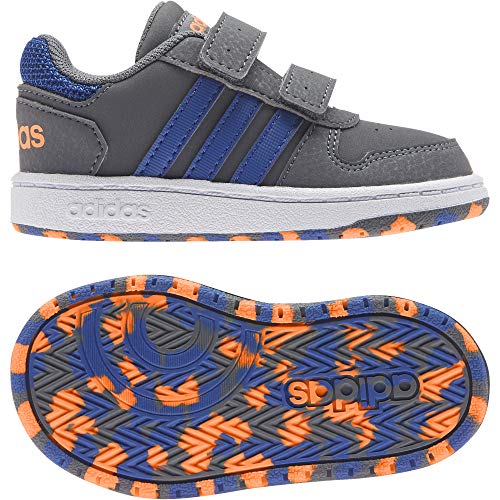 adidas Hoops 2.0 CMF I, Zapatillas Unisex niños, Gricin/AZUREA/NARSEN, 24 EU