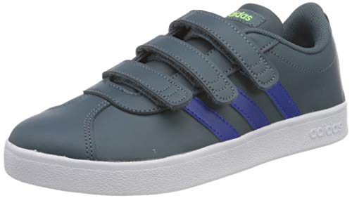 adidas VL Court 2.0 CMF C, Zapatillas de Deporte Unisex Niños, AZULEG/AZUREA/VERSEN, 32 EU