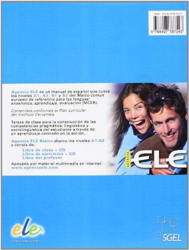 Agencia ELE. A1-A2. Basico libro. Con e-book. Con espansione online. Per le Scuole superiori: Agencia ELE Básico libro de clase + cd: Nivel A1-A2 MCER