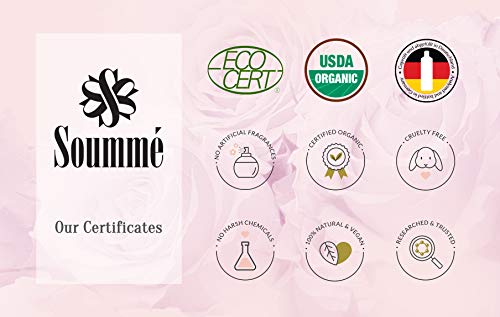 Agua de Rosas de soummé – 280 ml Premium qualittät de Marruecos – 100% Natural – Orgánico & biocida Certificado