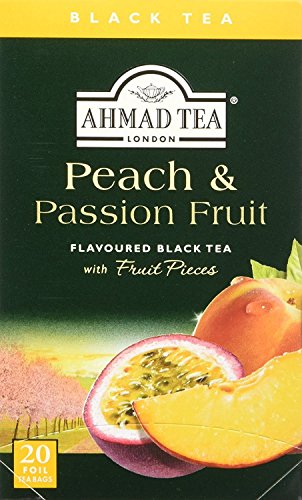 Ahmad Tea of London Peach & Passion Fruit Tea Bags 20's Box