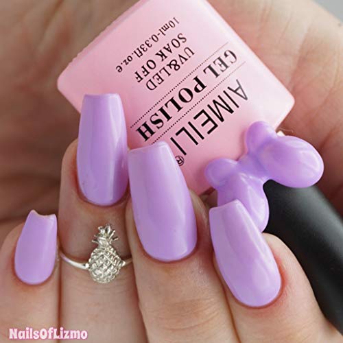 AIMEILI Esmalte Semipermanente De Uñas Soak Off UV LED Uñas De Gel - Neon Lavender (060) 10ml