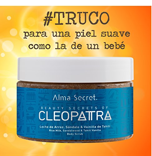 Alma Secret CLEOPATRA Exfoliante Corporal con Leche de Arroz, Sándalo & Vainilla de Tahití - 250 ml