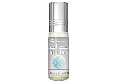 Almizcle Blanco Halal SIN ALCOHOL 6ML SUPERVENTAS Aceite Esencial Aceite de perfume - Calidad Óptima Fragancia Prime