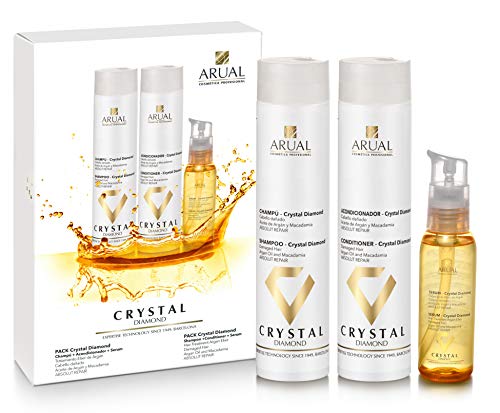 Arual Pack Crystal Diamond Reparador del Cabello