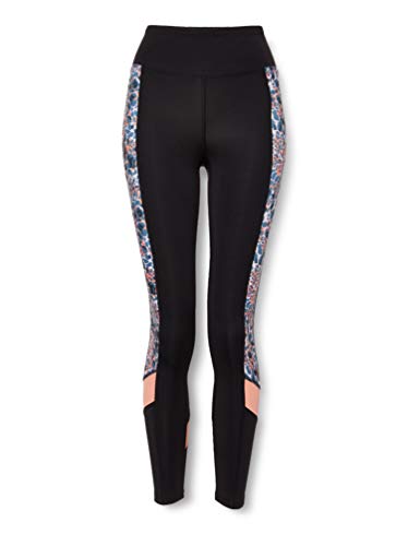 AURIQUE Bal1063 Leggings Yoga, Negro (Coral Animal Print), 42