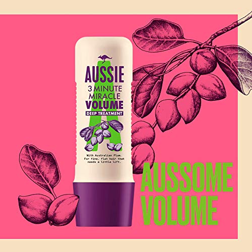 Aussie Aussome Tratamiento Volumen, Para Levantar El Ánimo Del Pelo Fino - 250 nl