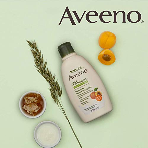 Aveeno Daily Hidratante yogur Body Wash, 300 ml, aroma de naranja y miel