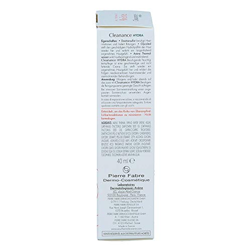 Avene Cleanance Hydra Cream 40 Ml 1 Unidad 40 ml