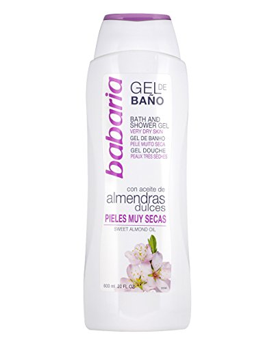 Babaria Gel de Baño Almendras para Pieles Muy Secas - 600 ml