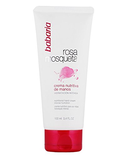 Babaria rosa mosqueta crema nutritiva de manos 100ml