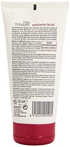 Babaria Rosa Mosqueta Gel Exfoliante Facial Limpiador - 150 ml