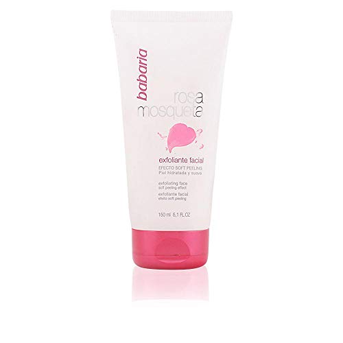 Babaria Rosa Mosqueta Gel Exfoliante Facial Limpiador - 150 ml