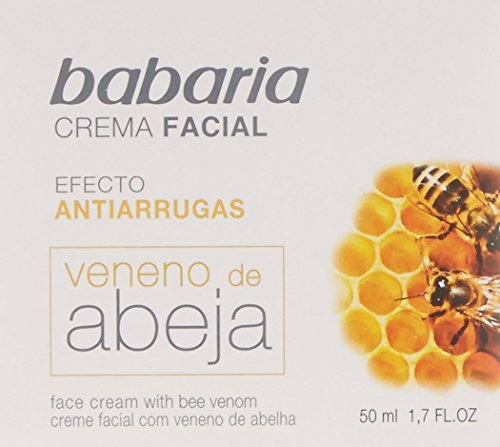 Babaria Veneno De Abeja - Crema antiarrugas, 50 ml