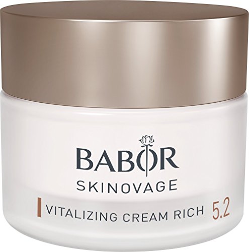 BABOR SKINOVAGE Vitalizing Cream Rich Crema de cuidado facial rica para revitalizar la piel cansada y afelpada, 50 ml