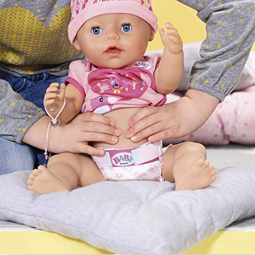 Baby Born - Baby Born Niña Ojos Azules (Bandai 825952)