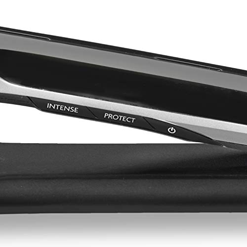 BaByliss ST397E Planchas de pelo profesionales, placas extra anchas para alisar más rápido, peine extraíble para un alisado más pulido. 6 temperaturas de 140ºC a 235ºC, tecnología Advanced Ceramic