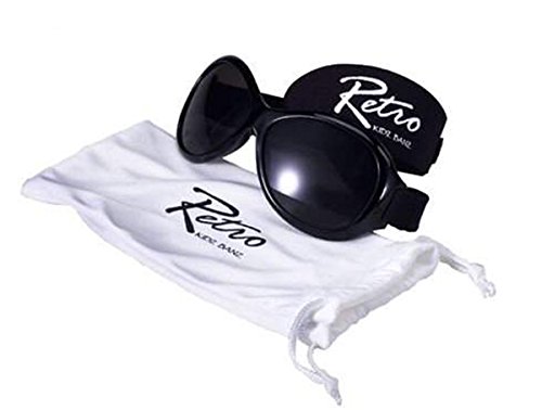 Banz Baby Retro 0-2 años Wrap Gafas de sol tamaño bebé