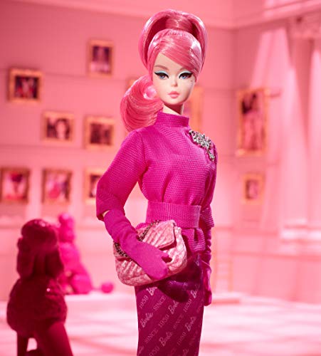 Barbie Collector FXD50 60 Aniversario Barbie Fashion Model Collection, orgullosamente Rosa muñeca