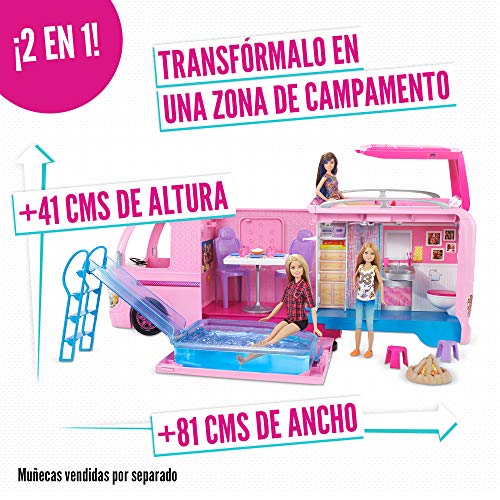 Barbie - Supercaravana de Barbie - autocaravana barbie - (Mattel FBR34)