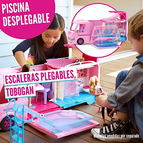 Barbie - Supercaravana de Barbie - autocaravana barbie - (Mattel FBR34)