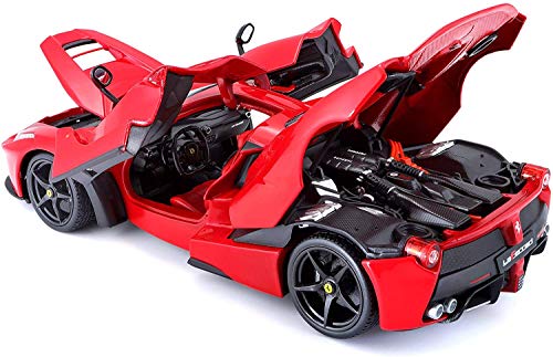 Bburago - 1/18 Ferrari Race & Play LaFerrari, Color Rojo (18-16001)