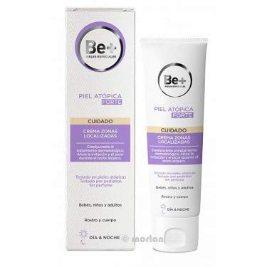 Be+ Piel Atópica Forte Crema Día y Noche Para El Rostro y Cuerpo, 100ml