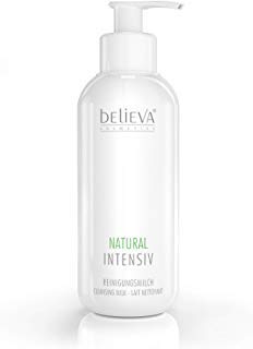 Believa Natural Intensivo - Leche limpiadora extra suave para Pieles sensibles - Limpia y Cuida la Piel - 250ml